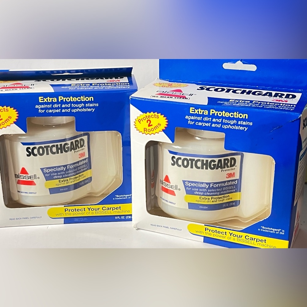 2 Packs Bissell Scotchgard 3M Extra Protection Carpet Cleaning 8oz